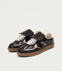 Tb.490 Club Brushed Dark Chocolate Leather Sneakers