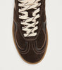 Tb.490 Rife Chocolate Cream Leather Sneakers