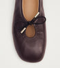 Rosalind Brown Leather Ballet Flats