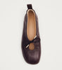 Rosalind Brown Leather Ballet Flats