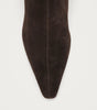 Ambar Suede Brown Leather Ankle Boot