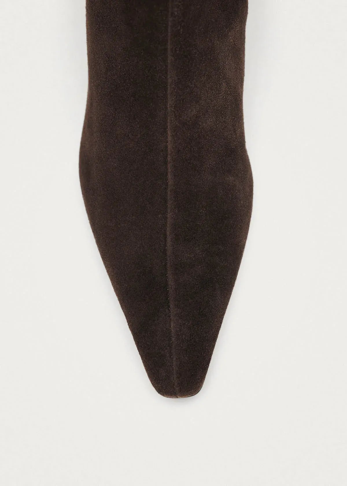 Ambar Suede Brown Leather Ankle Boot