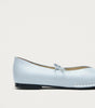Sway Blue Leather Ballet Flats