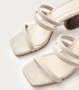 Indiana Stone Beige Leather Sandals