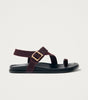 Siren Soft Burgundy Leather Sandals