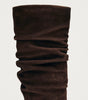 Kalila Suede Brown Leather Boots