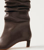Kalila Brown Leather Boots