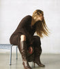 Kalila Brown Leather Boots