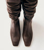 Kalila Brown Leather Boots