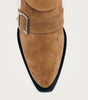 Eras Suede Tan Leather Ankle Boots