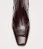 Chase Brushed Burgundy Leather Boots