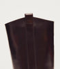 Chase Brushed Burgundy Leather Boots