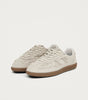 Tb.490 Crochet Cream Leather Sneakers