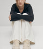 Tb.490 Crochet Cream Leather Sneakers