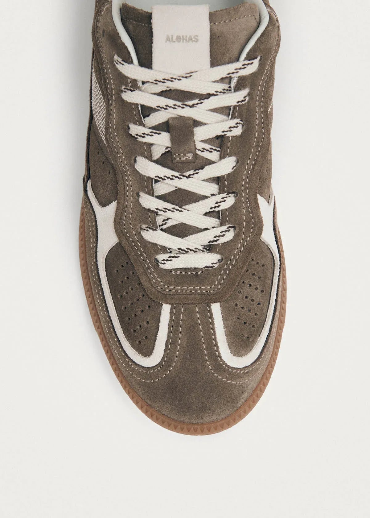 Tb.490 Rife Taupe Leather Sneakers