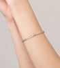 Bezel tennis bracelet