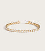 Bezel tennis bracelet