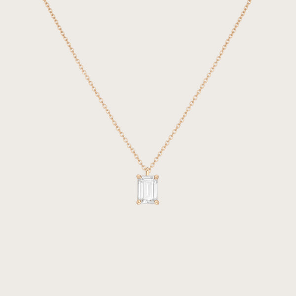 Solitaire necklace