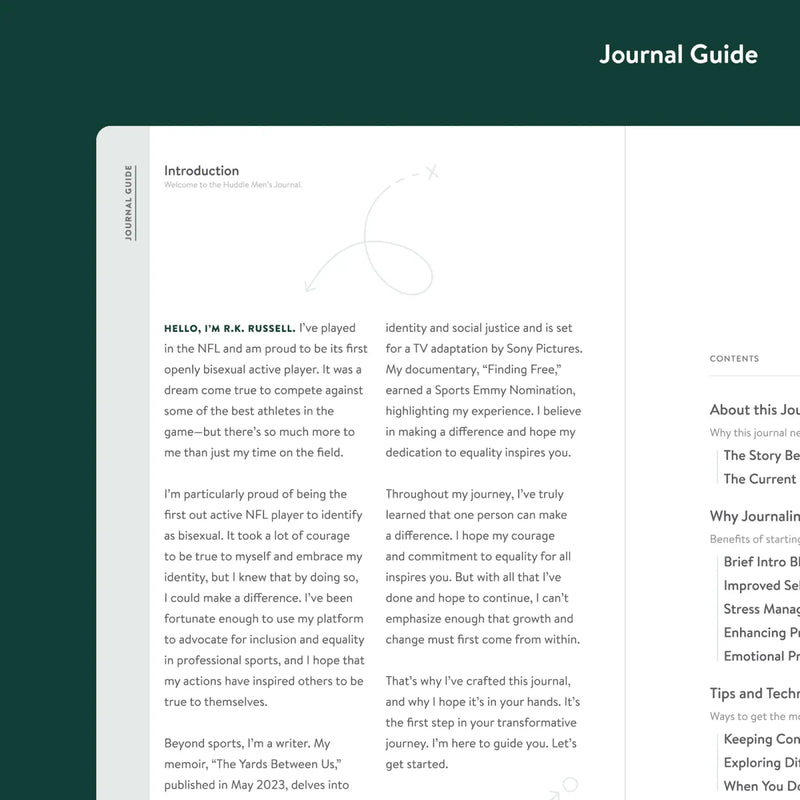 Huddle Men's Journal