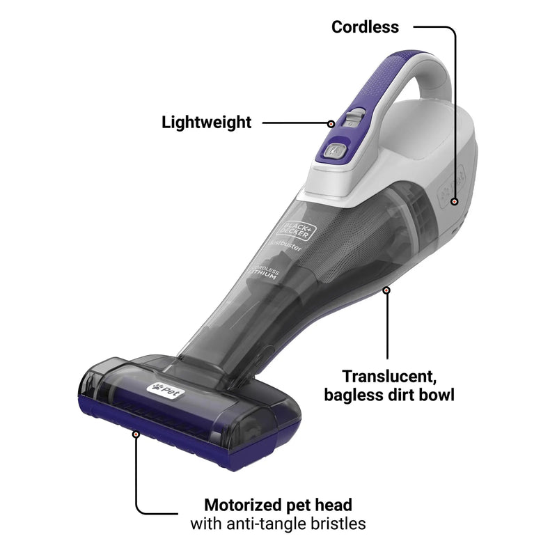 Pet hand vacuum