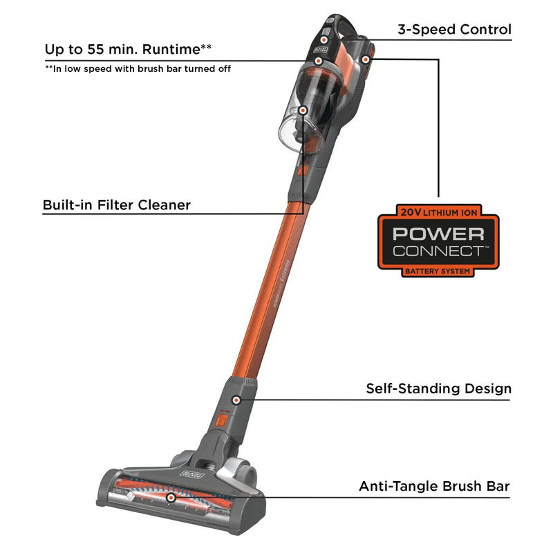 Cordless stick vacuum extreme