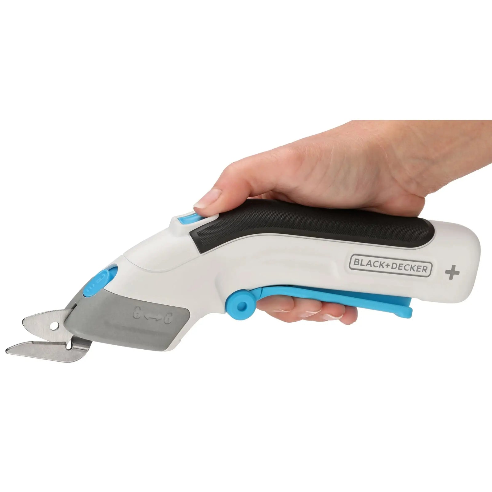 Electric fabric cordless scissors