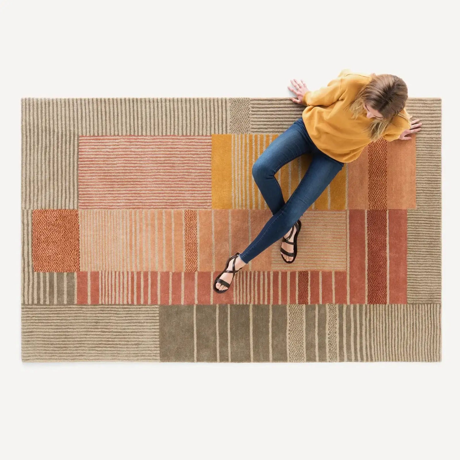 Prairie modern rug