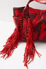 Camuffare fringe tote