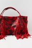 Camuffare fringe tote