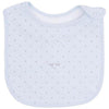 Saturday polka dot bib blue