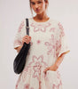Picking petals mini dress