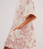 Picking petals mini dress