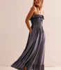 Lush life linen strapless