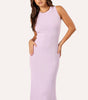 Brit knit maxi dress - lilac