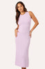 Brit knit maxi dress - lilac