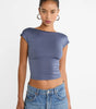 Backless shirt