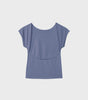 Backless shirt