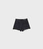 Ripped denim shorts D75