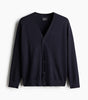 Regular fit fine-knit cardigan