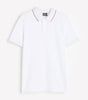 Slim fit cotton polo shirt
