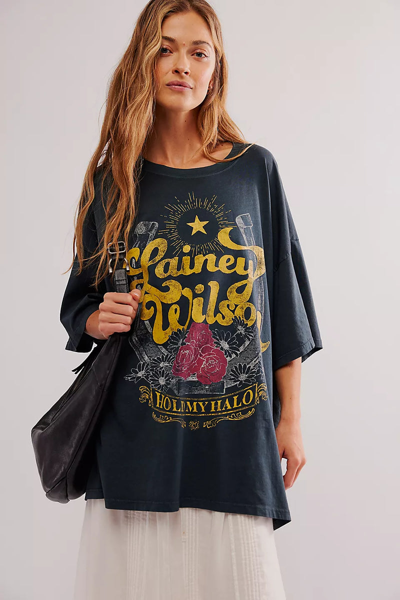 Lainey wilson hold my halo tee