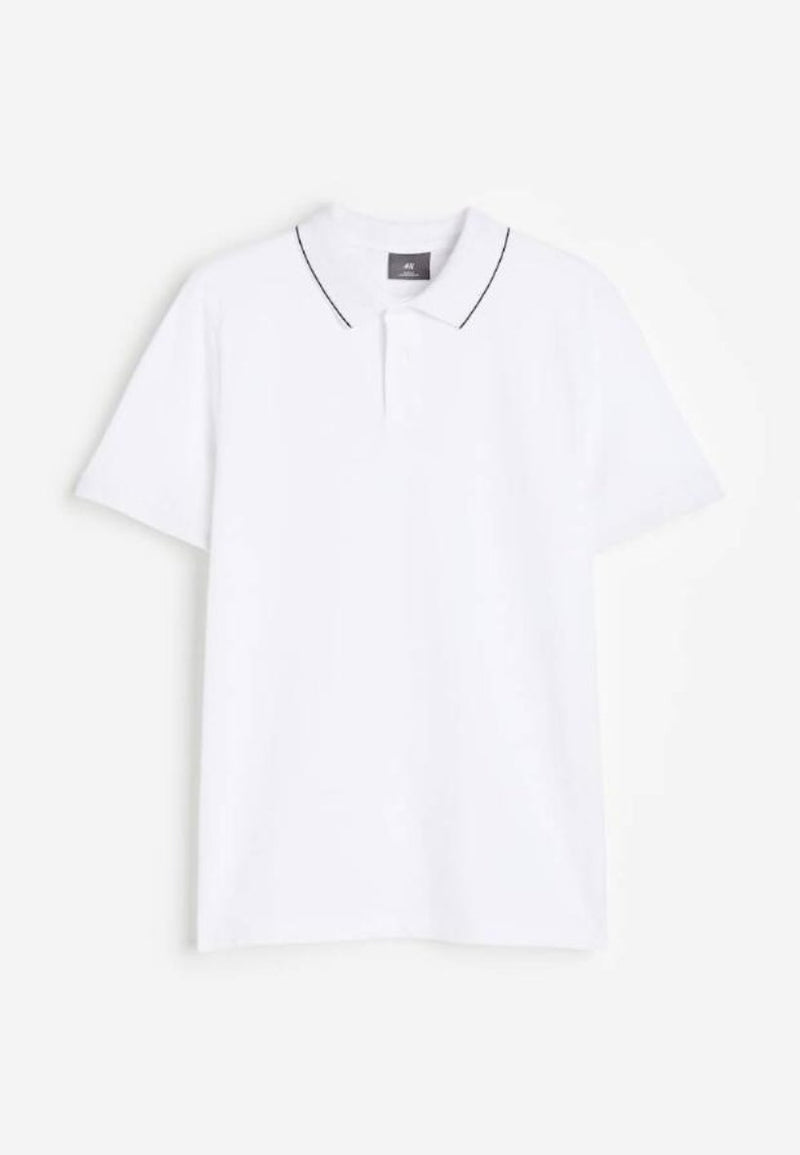 Slim fit-1 cotton polo shirt