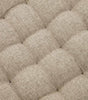 Seat cushion with fine upholstery