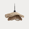 Suspension shade jute natural finish