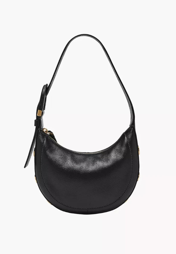 Harwell-1 leather crescent bag