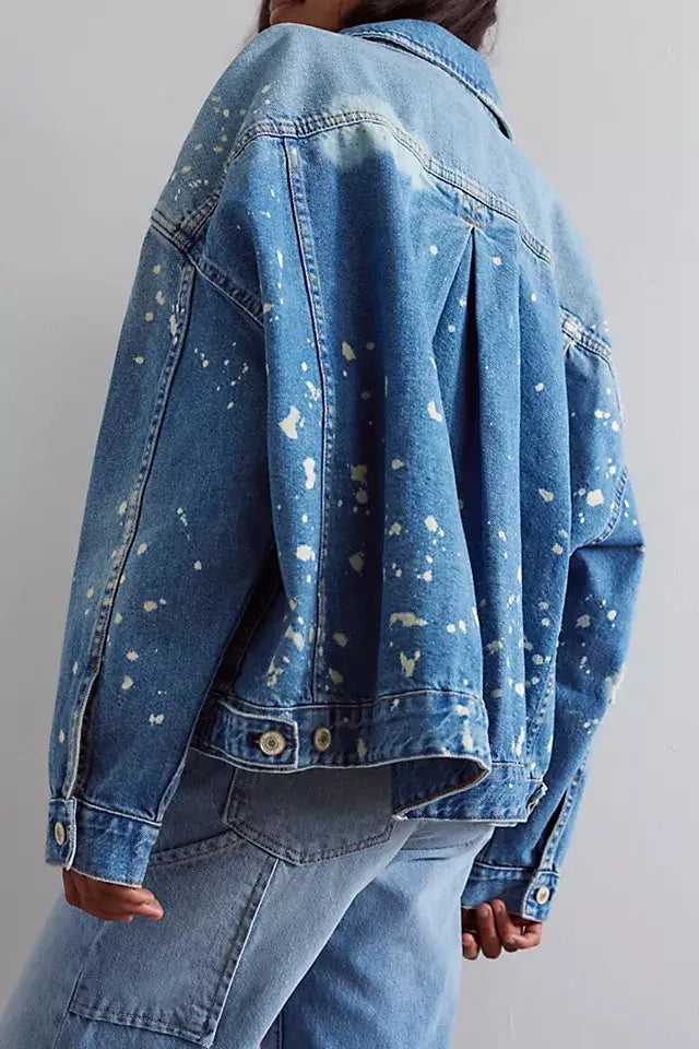 We the free opal swing denim jacket