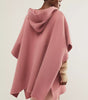 Hooded neckline kimono