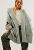 Cozy hooded kimono