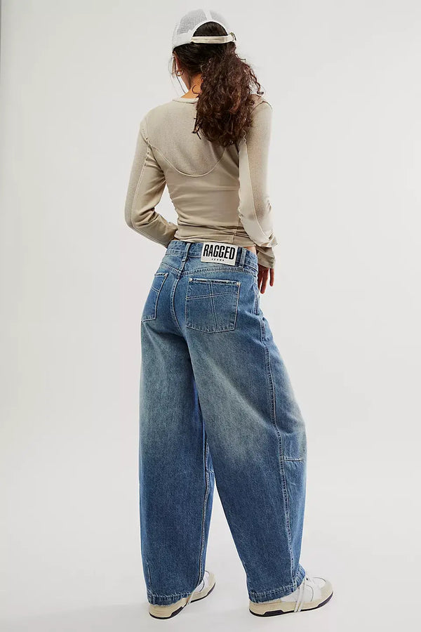 Ragged unisex jeans