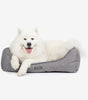 Poplin reversible bed gray